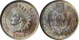 1903 Indian Cent. MS-63 BN (NGC).

PCGS# 2214.

Estimate: $75