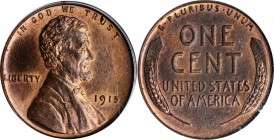 1915 Lincoln Cent. Proof-64 RB (PCGS). OGH.

PCGS# 3322. NGC ID: 22KY.

Estimate: $850