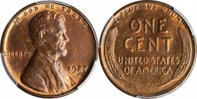 1927-S Lincoln Cent. MS-65 BN (PCGS). CAC.

PCGS# 2582. NGC ID: 22CP.

Estimate: $750