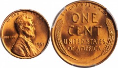 1951-D Lincoln Cent. MS-67 RD (PCGS).

PCGS# 2791. NGC ID: 22F4.

Estimate: $150