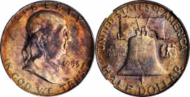 1953-D Franklin Half Dollar. MS-65 FBL (NGC).

PCGS# 86665. NGC ID: 24T7.

Estimate: $100