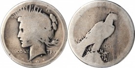 1921 Peace Silver Dollar. High Relief. Fair-2 (PCGS).

PCGS# 7356. NGC ID: 2U4E.

Estimate: $100