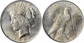 Lot of (2) Peace Silver Dollars (PCGS).

Included are: 1926-D AU-58; and 1935 MS-62.

Estimate: $100