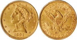 1891-CC Liberty Head Half Eagle. MS-63 (PCGS).

PCGS# 8378. NGC ID: 25Y5.

Estimate: $2250