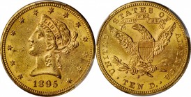 1895-S Liberty Head Eagle. MS-60 (PCGS).

PCGS# 8734. NGC ID: 267A.

Estimate: $1750