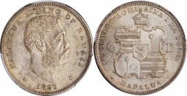 1883 Hawaii Half Dollar. MS-62 (PCGS).

PCGS# 10991. NGC ID: 2C5B.

Estimate: $825