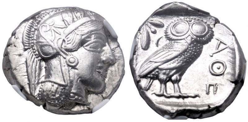 (454-404 a.C.). Ática. Atenas. Tetradracma. (S. 2526) (CNG. IV, 1597). 17,18 g. ...