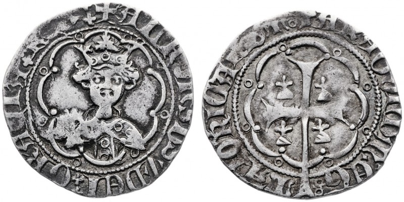 Alfons IV (1416-1458). Mallorca. Ral. (Cru.V.S. 834 var) (Cru.C.G. 2881 var). 3,...