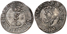 Reyes Católicos. Segovia. 1 blanca. (AC. 43) (Seb. 691). 1,39 g. MBC.