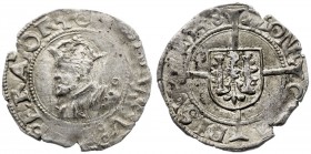 1548. Carlos I. Besançon. 1/2 carlos. (Vti. falta). 0,86 g. MBC-/MBC.