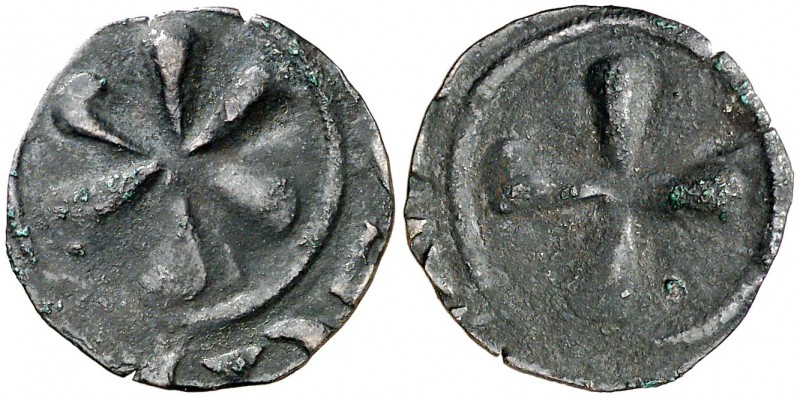 Francia. Auvernia. Le Puy. Dinero. (P.A. 2224 ó 2225). 0,79 g. MBC.