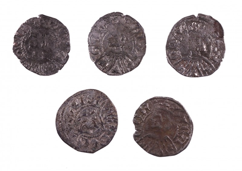 Pere III (1336-1387). Zaragoza. Dinero. (Cru.V.S. 463) (Cru.C.G. 2276). Lote de ...