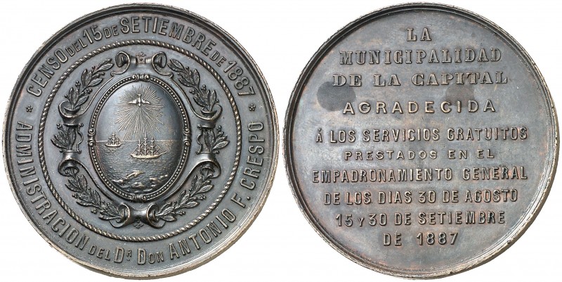 1887. Argentina. Censo del 15 de septiembre. Empadronamiento General. Administra...