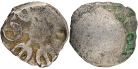 Punch Marked Silver Shana Coin of Gandhara Janapada.