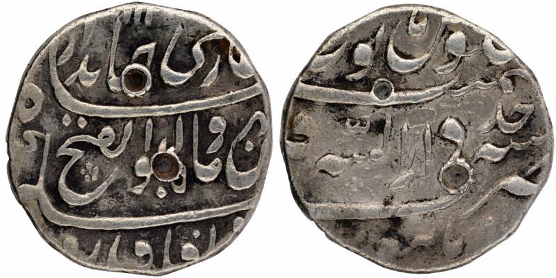 Mughal Coins
14. Jahandar Shah (1712)
Rupee 01
Jahandar Shah, Burhanpur Dar-u...
