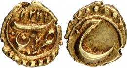Gold Fanam Coin of Tipu Sultan of Patan Mint of Mysore Kingdom