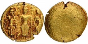 Gold Three Swami Pagoda Coin of Madras Presidency