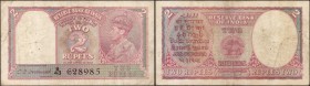 Two Rupees Note of King George VI of 1943 Signed by C D Deshmukh.