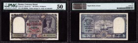 Ten Rupees Bank Note of King George VI Signed by C.D. Deshmukh of 1947.