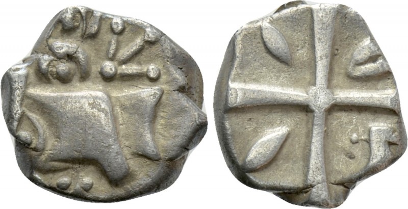 SOUTHERN GAUL. Volcae-Tectosages (Circa 2nd -1st century BC). Drachm. 

Obv: S...