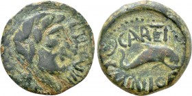 HISPANIA. Carteia. Semis (Circa 27 BC-14 AD).