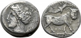 CAMPANIA. Neapolis. Nomos (275-250 BC).