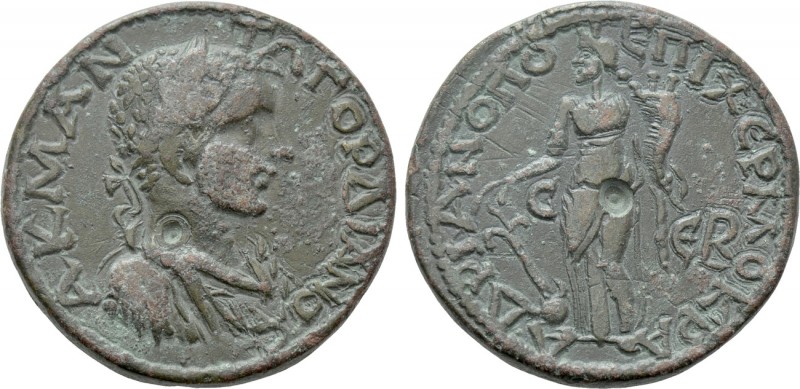 PHRYGIA. Hadrianopolis-Sebaste. Gordian III (238-244). Ae. Hermokrates, archon. ...