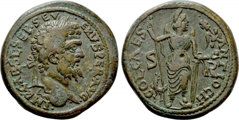 PISIDIA. Antioch. Septimius Severus (193-211). Ae. 

Obv: IMP CAES L SEP SEVER...