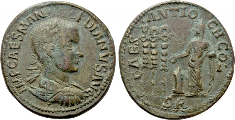 PISIDIA. Antioch. Gordian III (238-244). Ae. 

Obv: IMP CAES M ANT GORDIANVS A...