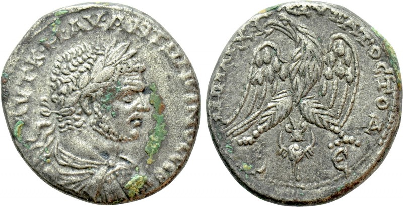CYRRHESTICA. Beroea. Caracalla (198-217). Tetradrachm. 

Obv: AVT K M AV ANTΩN...