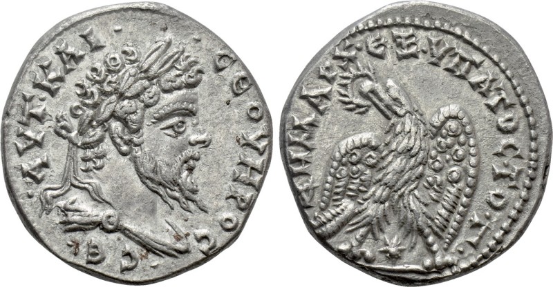 SELEUCIS & PIERIA. Laodicea ad Mare. Septimius Severus (193-211). Tetradrachm. ...