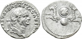 DIVUS VESPASIAN (Died 79). Denarius. Rome.