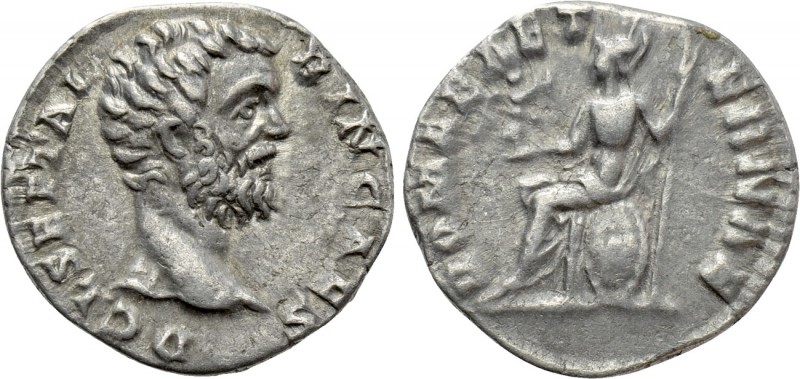CLODIUS ALBINUS (Caesar, 193-195). Denarius. Rome. 

Obv: D CL SEPT ALBIN CAES...