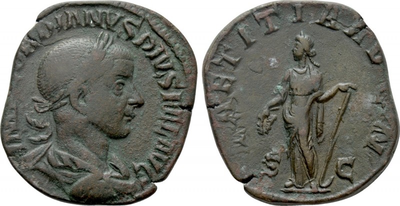 GORDIAN III (238-244). Sestertius. Rome. 

Obv: IMP GORDIANVS PIVS FEL AVG. 
...