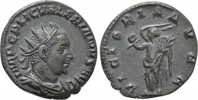 VALERIAN I (253-260). Antoninianus. Rome.

Obv: IMP C P LIC VALEPIANVS AVG.
R...