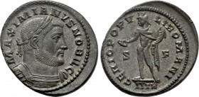 GALERIUS (Caesar, 293-305). Follis. Treveri.