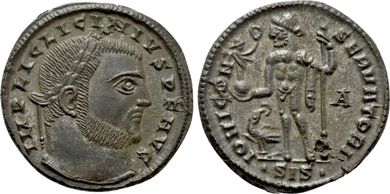 LICINIUS I (308-324). Follis. Siscia. 

Obv: IMP LIC LICINIVS P F AVG. 
Laure...