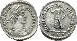 CONSTANTIUS II (337-361). Siliqua. Lugdunum.