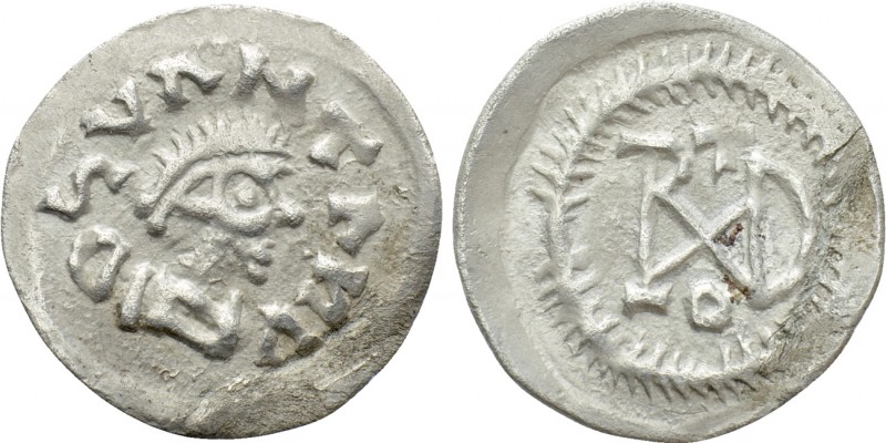 GEPIDS. Athalaric (526-534). 1/4 Siliqua. Sirmium. In the name of Byzantine empe...