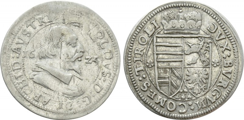 AUSTRIA. Leopold V (Archduke, 1619-1632). 10 Kreuzer (1625). Hall. 

Obv: LEOP...