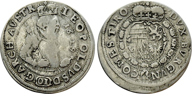 AUSTRIA. Leopold V (Archduke, 1619-1632). 10 Kreuzer (1629). Hall. 

Obv: LEOP...