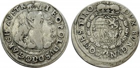 AUSTRIA. Leopold V (Archduke, 1619-1632).  10 Kreuzer (1629). Hall.