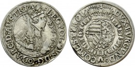 AUSTRIA. Leopold V (Archduke, 1619-1632).  10 Kreuzer (1632). Hall.