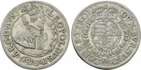 AUSTRIA. Leopold V (Archduke, 1619-1632).  10 Kreuzer (1632). Hall.