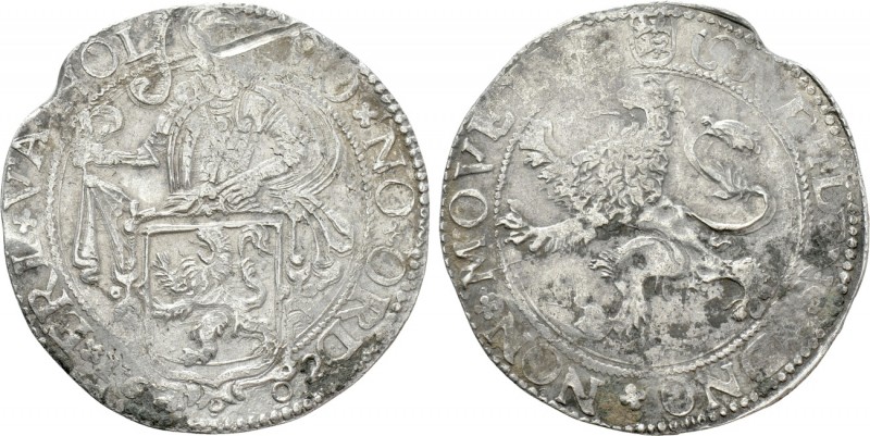 NETHERLANDS. Friesland. Lion Dollar or Leeuwendaalder (1602). 

Obv: MO NO ORD...