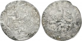 NETHERLANDS. Friesland. Lion Dollar or  Leeuwendaalder (1602).
