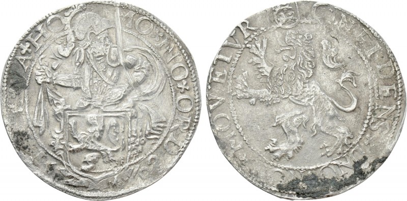 NETHERLANDS. Friesland. Half Lion Dollar or 1/2 Leeuwendaalder (1602). 

Obv: ...