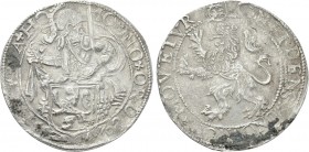 NETHERLANDS. Friesland. Half Lion Dollar or 1/2 Leeuwendaalder (1602).