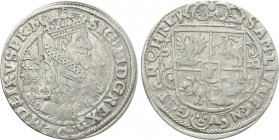 POLAND. Sigismund III Vasa (1587-1632). Ort – 1/4 Reichstaler (1622). Bromberg.