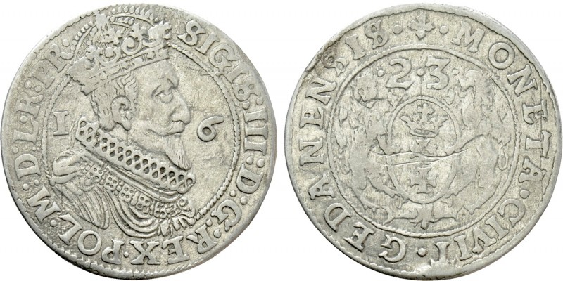 POLAND. Sigismund III Vasa (1587-1632). Ort (1623). Gdansk (Danzig). 

Obv: SI...